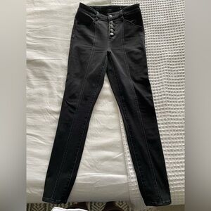 American Eagle Women's High Rise Black Jeans